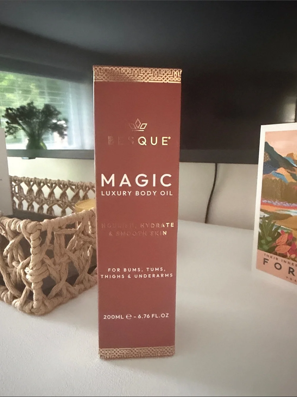Magic Luxury Body Oil — Besque Rust Hydrating Body Oil